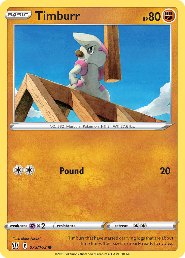Timburr [Reverse Holo]